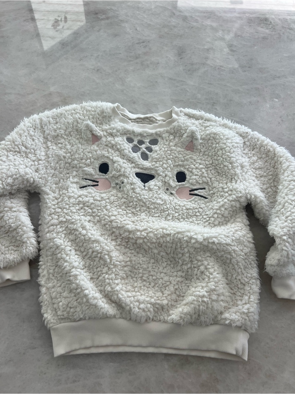 Little Sleepies fleece bear sweatshirt, 6